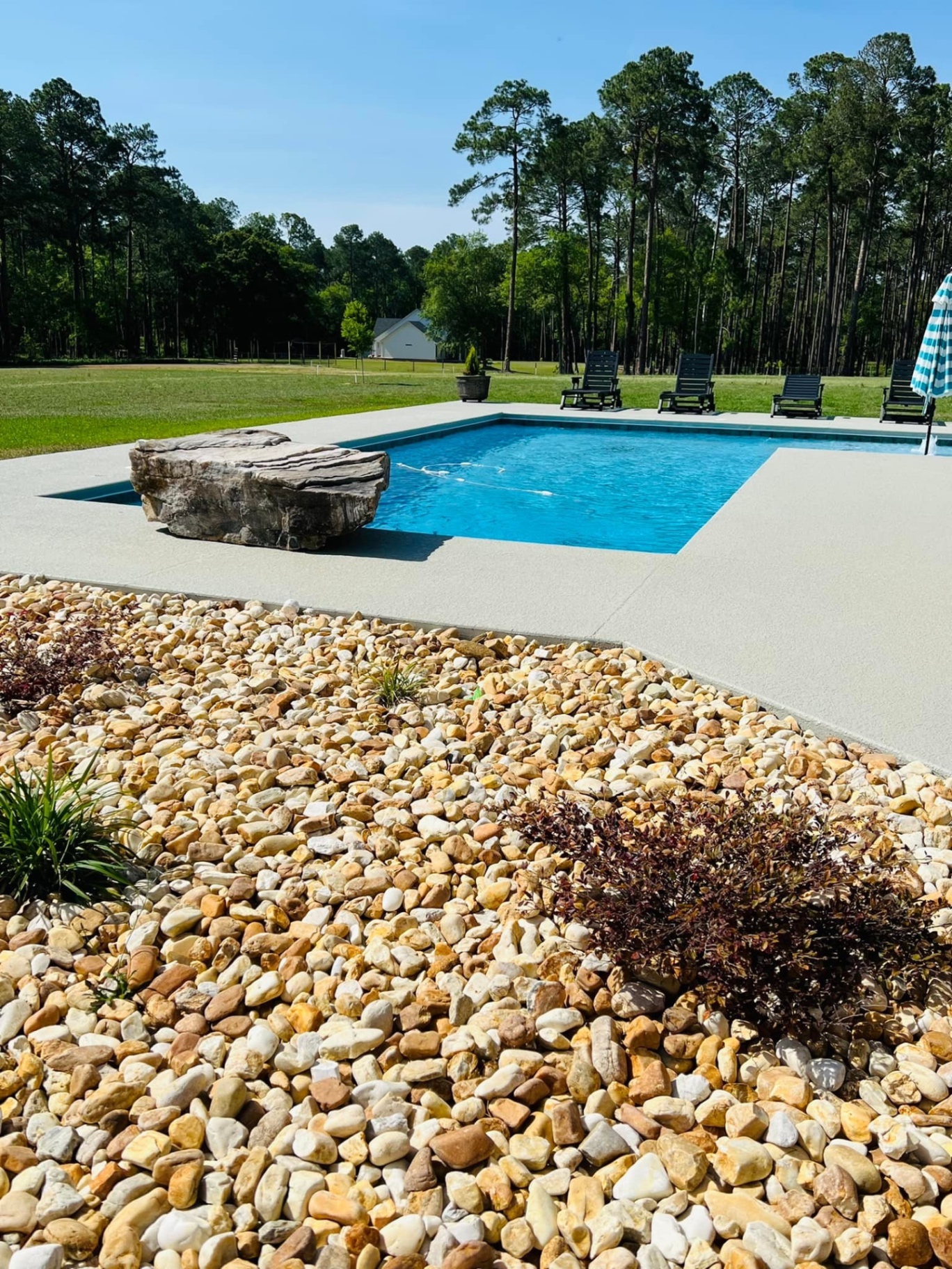 Rocks For Pool Landscaping Rocks & Materials in Tifton, GA | D & D Rockyard